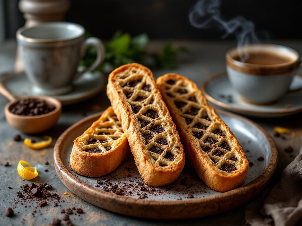 Biscotti Salentini al Caffè e Cioccolato