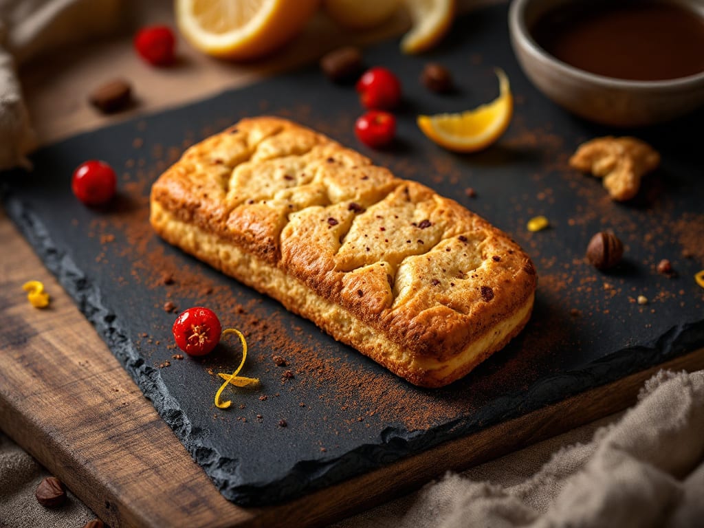 Biscotti al cacao e caffè con peperoncino dolce