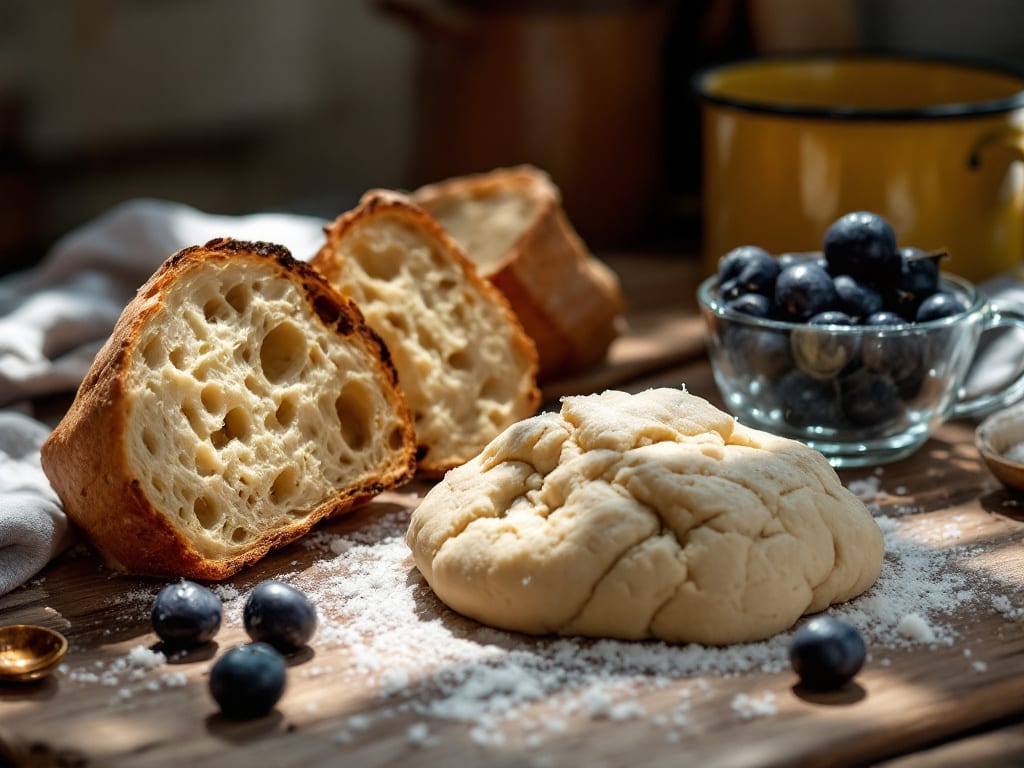Biscotti di pane e uvetta senza lievito
