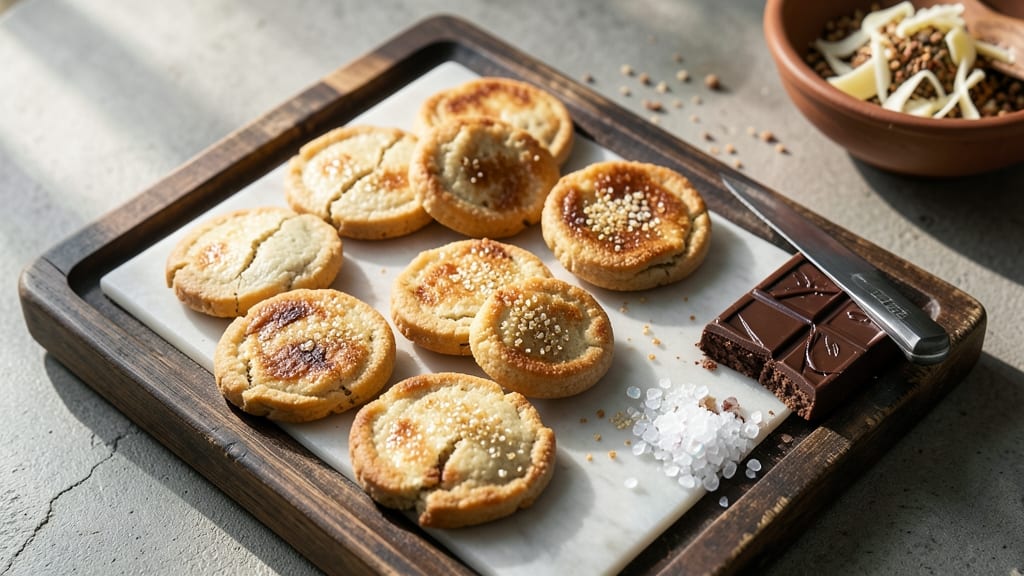 Biscotti al Cioccolato Fondente e Sale