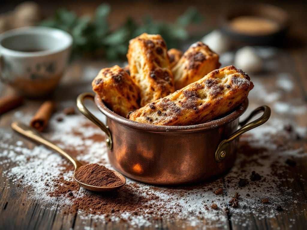 Biscotti al rame di napoli ricetta siciliana: sfoglia sottile e glassa al miele che si spezza al tocco