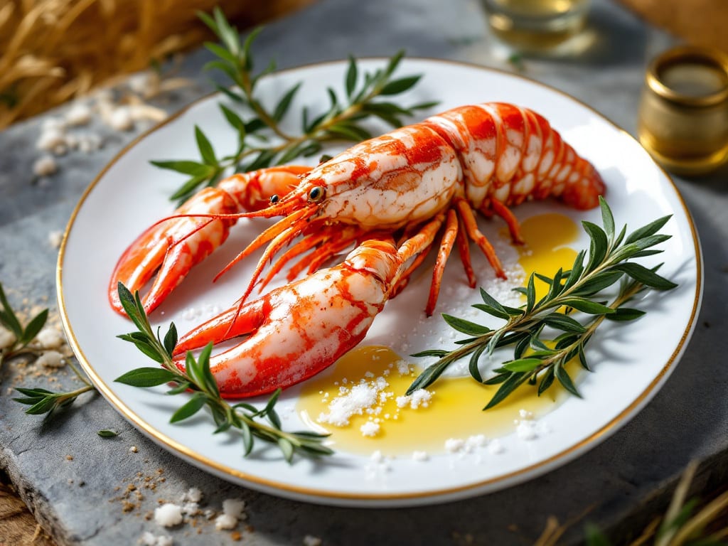 Aragosta al rosmarino e vino bianco