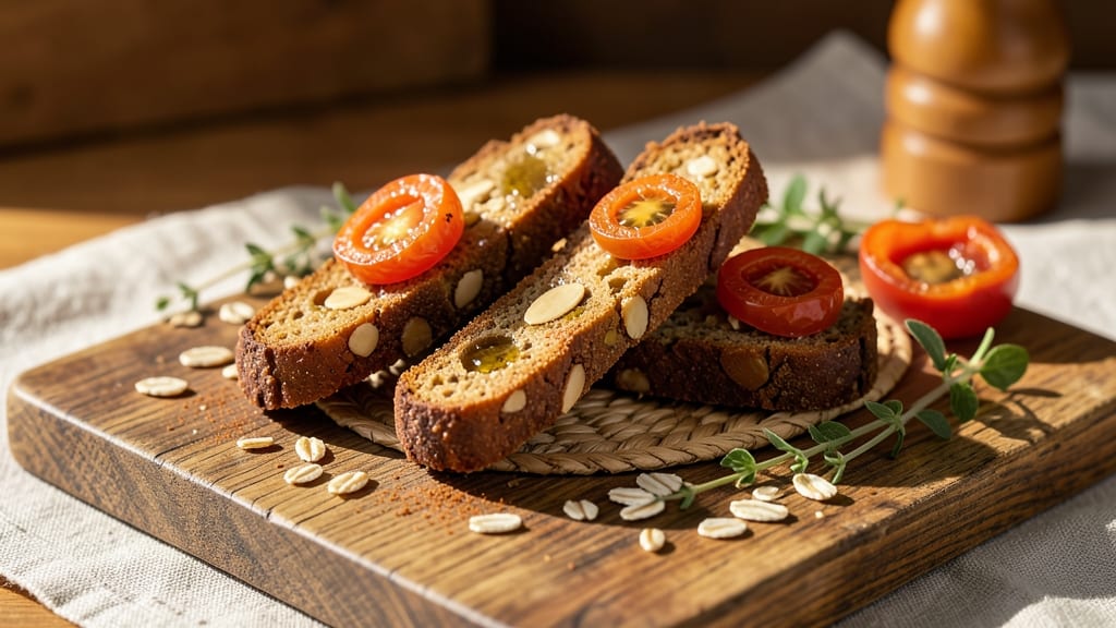 Biscotti con cachi ricetta: morbidi grazie alla farina integrale e avena, profumo di uvetta e semi girasole