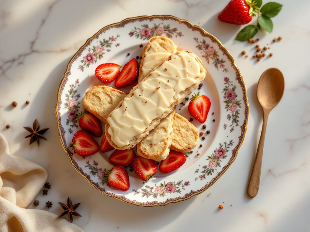 Biscotti al cioccolato bianco e fragole