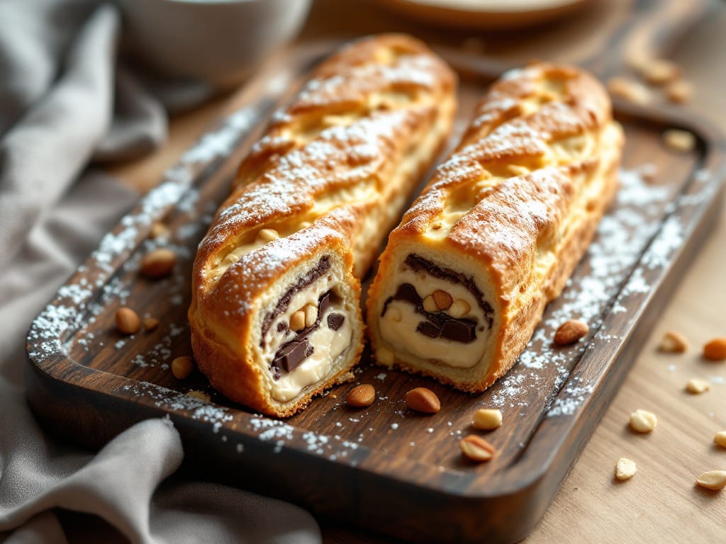 Biscotti ripieni ricetta: pasta frolla con noci e cioccolato fondente