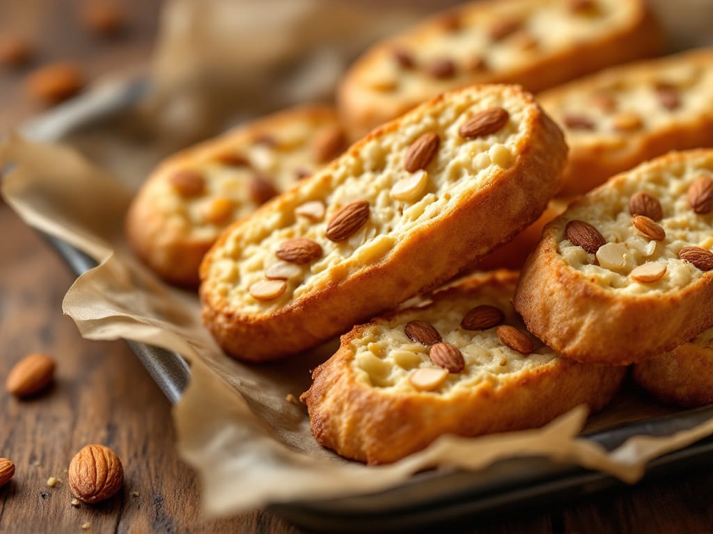 Biscotti all'Amandorlato con Miele e Vaniglia