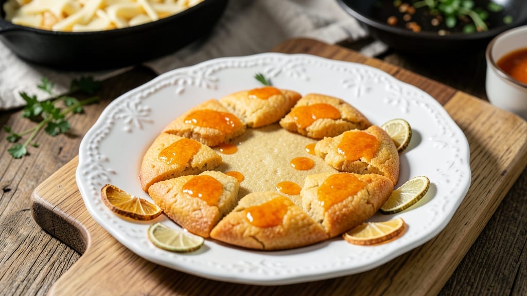 Biscotti all'arancia e zenzero senza lattosio
