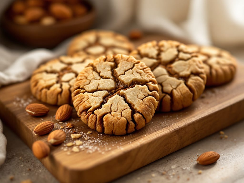 Biscotti al caffè e mandorle tostate