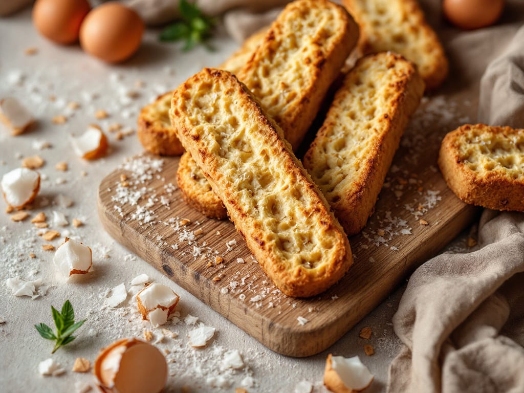 Biscotti al cocco ricetta della nonna: burro e zucchero caramellati, croccanti fuori e morbidi dentro