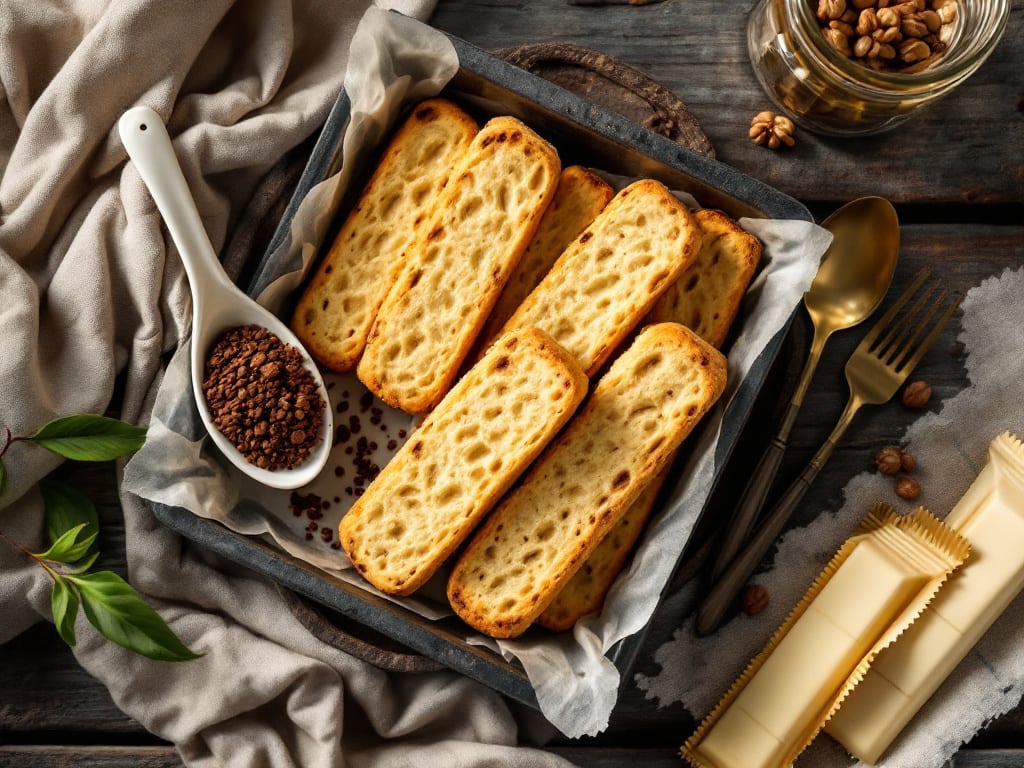 Biscotti svizzeri al caffè e cioccolato bianco
