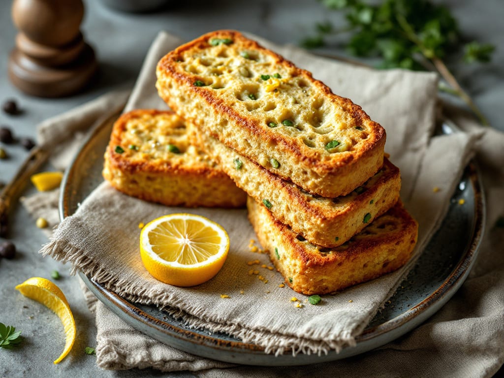 Biscotti al pistacchio e limone