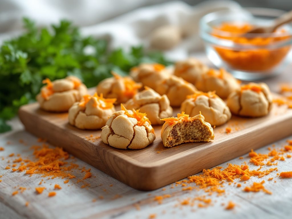 Biscotti di carote e zenzero