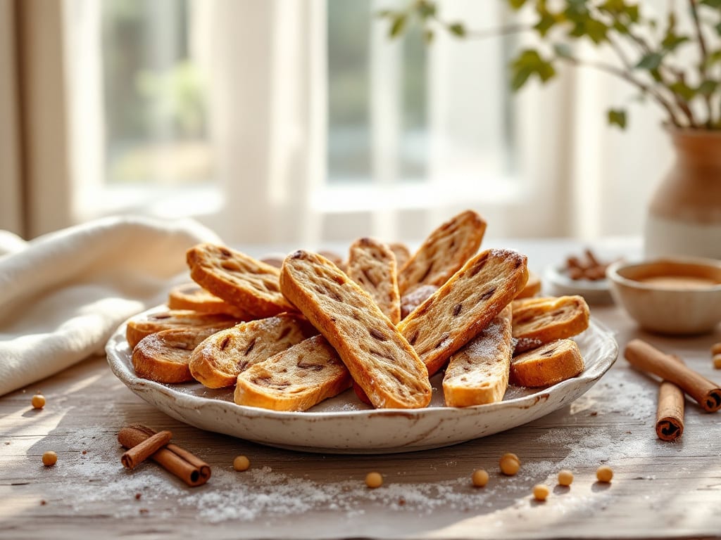 Biscotti birbanti ricetta: croccanti fuori, morbidi dentro con cannella e pinoli