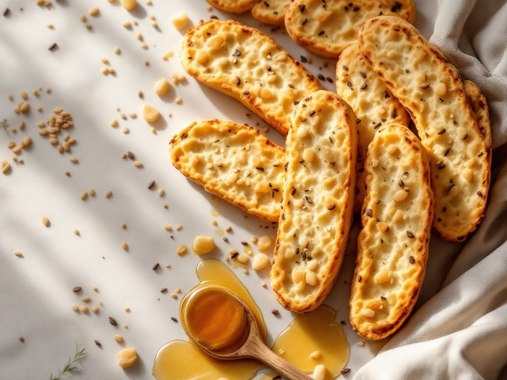 Biscotti senza burro alle mandorle e vaniglia