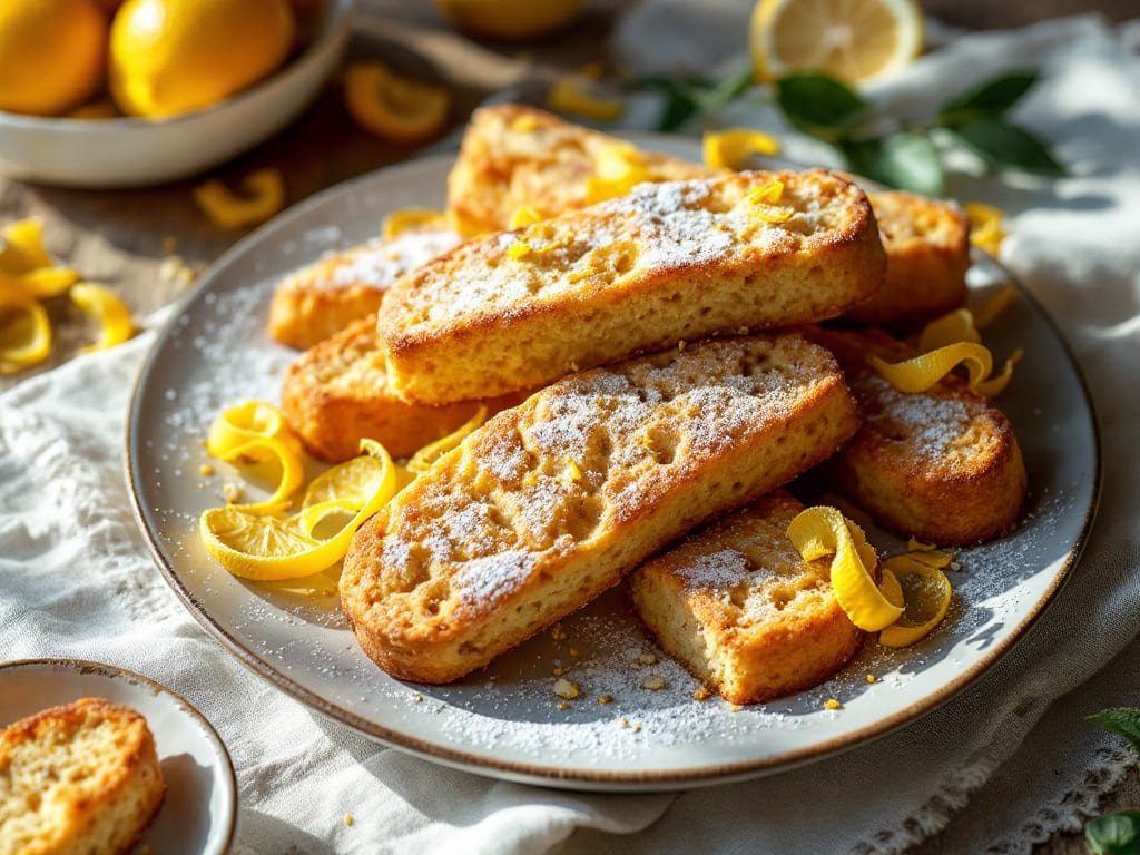 Ricetta biscotti al limone siciliani: morbidi dentro, dorati fuori con zucchero e scorza