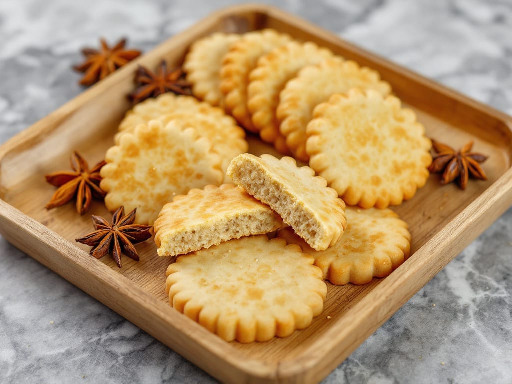 Biscotti al finocchio e anice stellato
