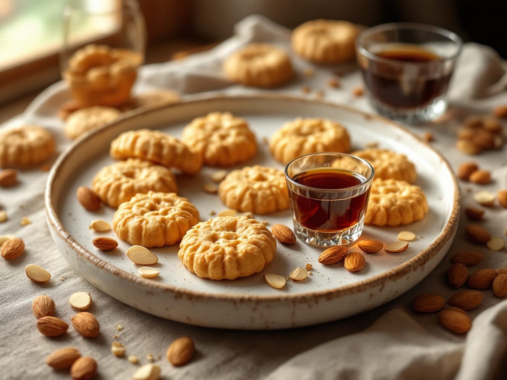 Biscotti al vin santo e mandorle tostate