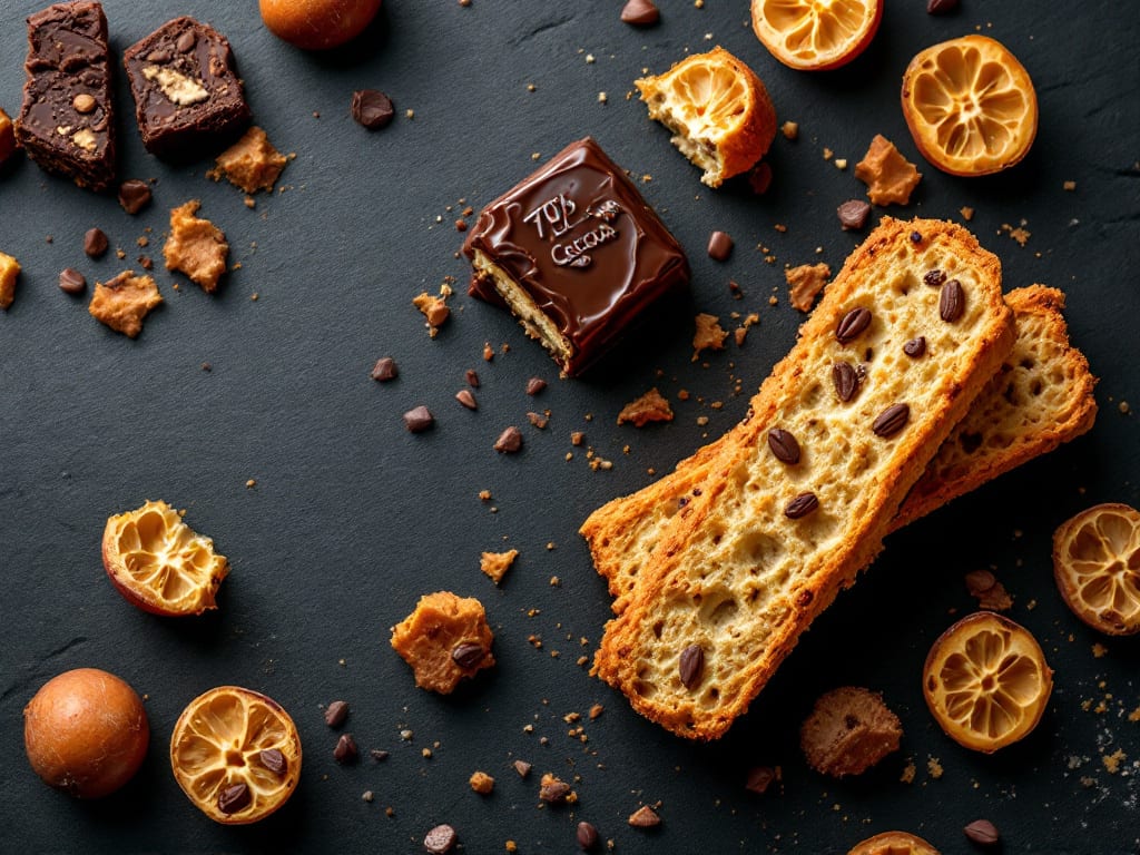 Biscotti al cioccolato fondente e nocciole
