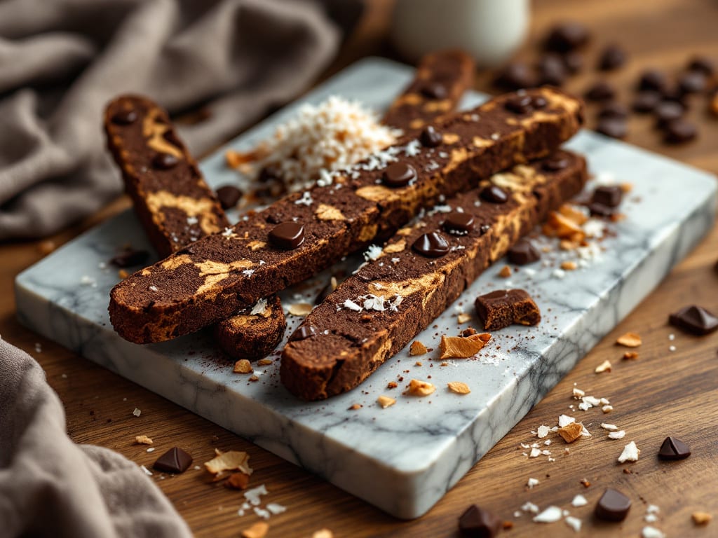 Ricetta biscotti cacao e cocco: croccanti fuori, morbidi dentro con gocce fondenti