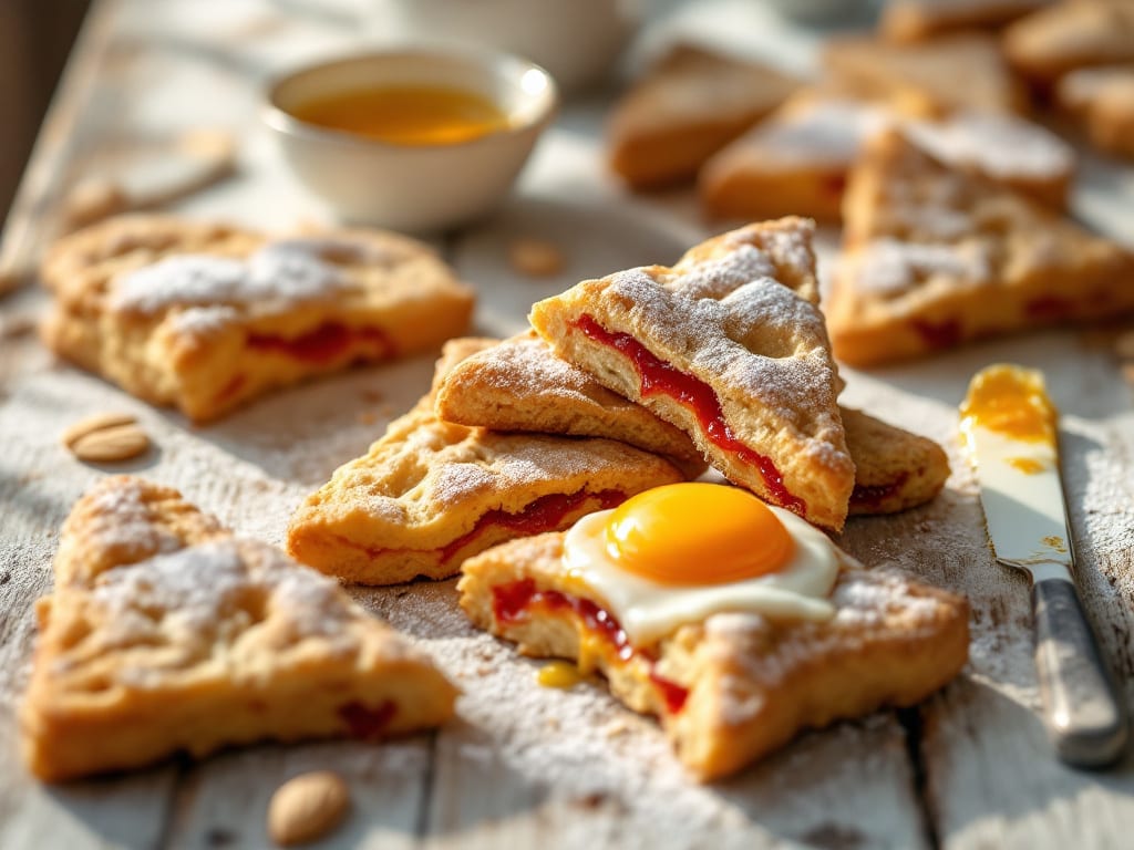 Biscotti morbidi ripieni alla marmellata ricetta: frolla al burro e cuore che si scioglie al primo morso