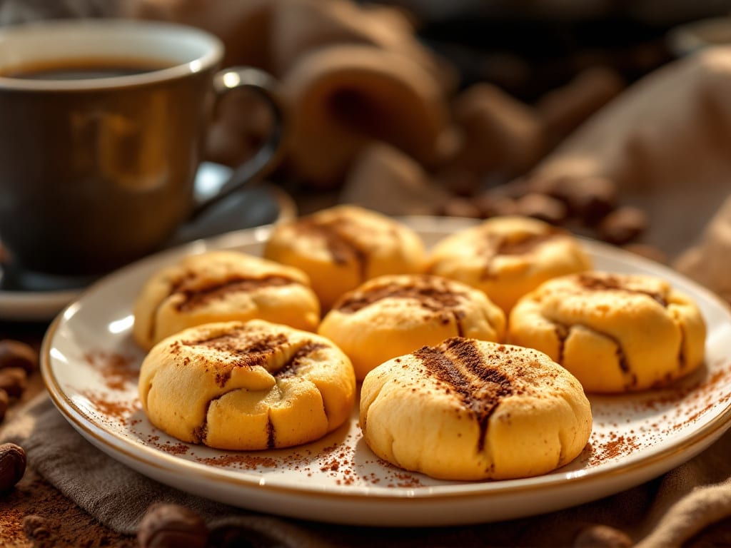 Biscotti al cacao e caffè