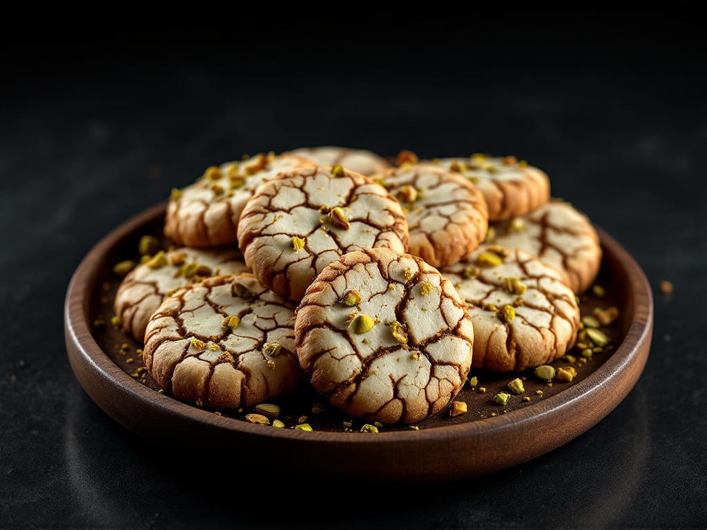 Biscotti al Pistacchio e Cioccolato Bianco