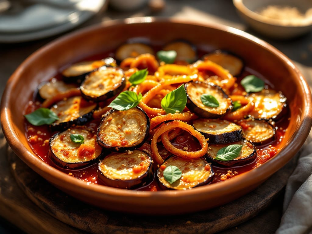 Friggione ricetta veloce: cipolle caramellate e pomodori pelati che riposano in frigorifero