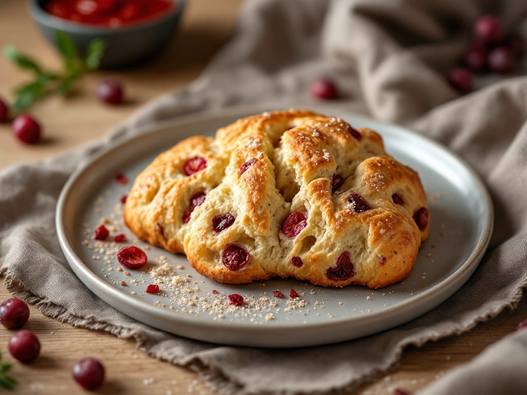 Biscotti al cioccolato bianco e frutti di bosco