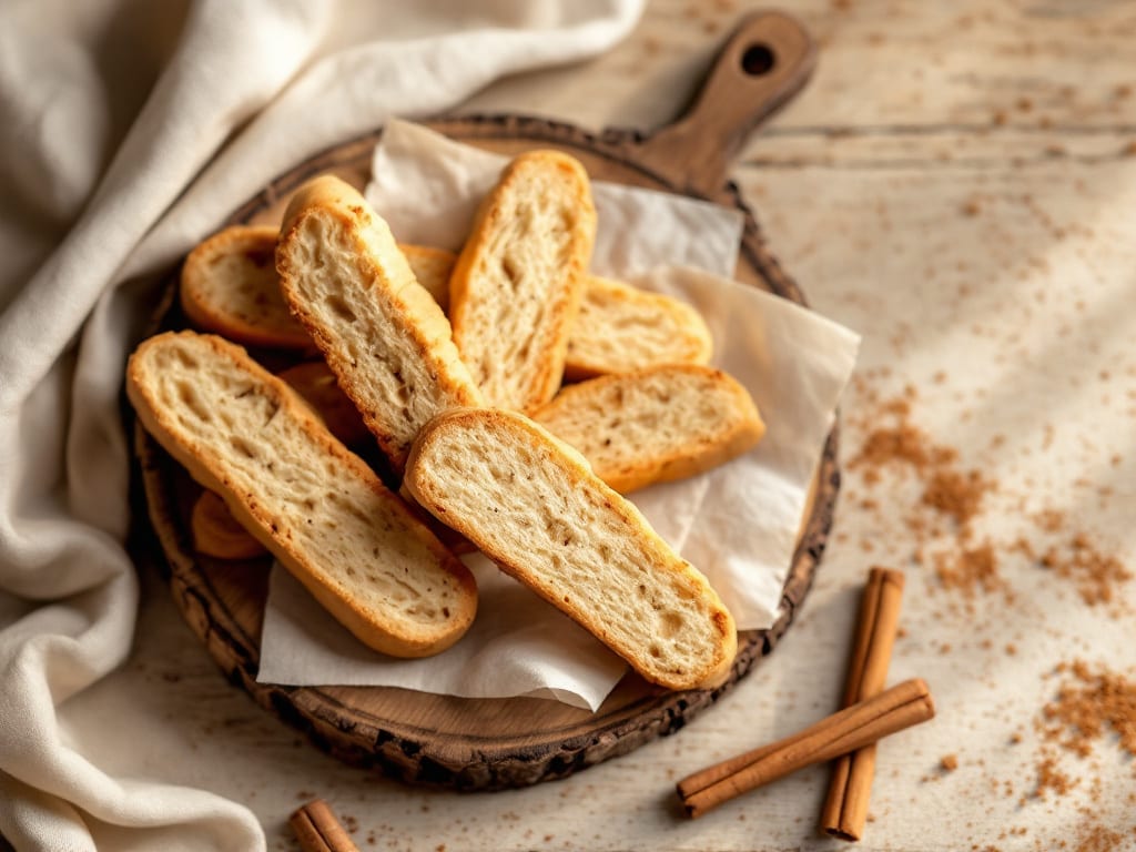 Biscotti Bertolini alla vaniglia e zenzero