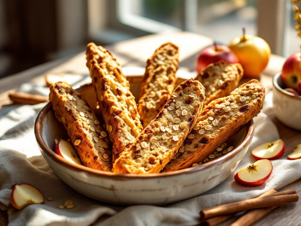 Biscotti con fiocchi di avena e mele ricetta: croccanti fuori, morbidi dentro grazie al bicarbonato