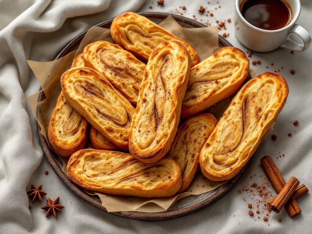 Biscotti alle banane e cannella con gocce di cioccolato