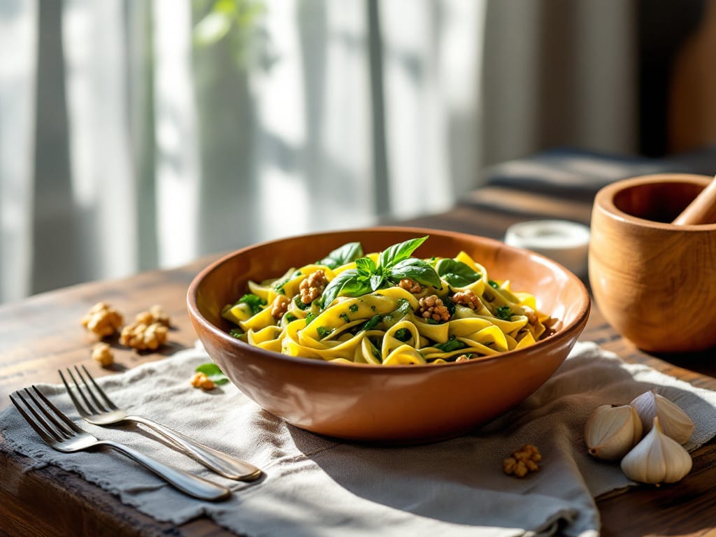 Trofiette al Pesto Genovese Classico