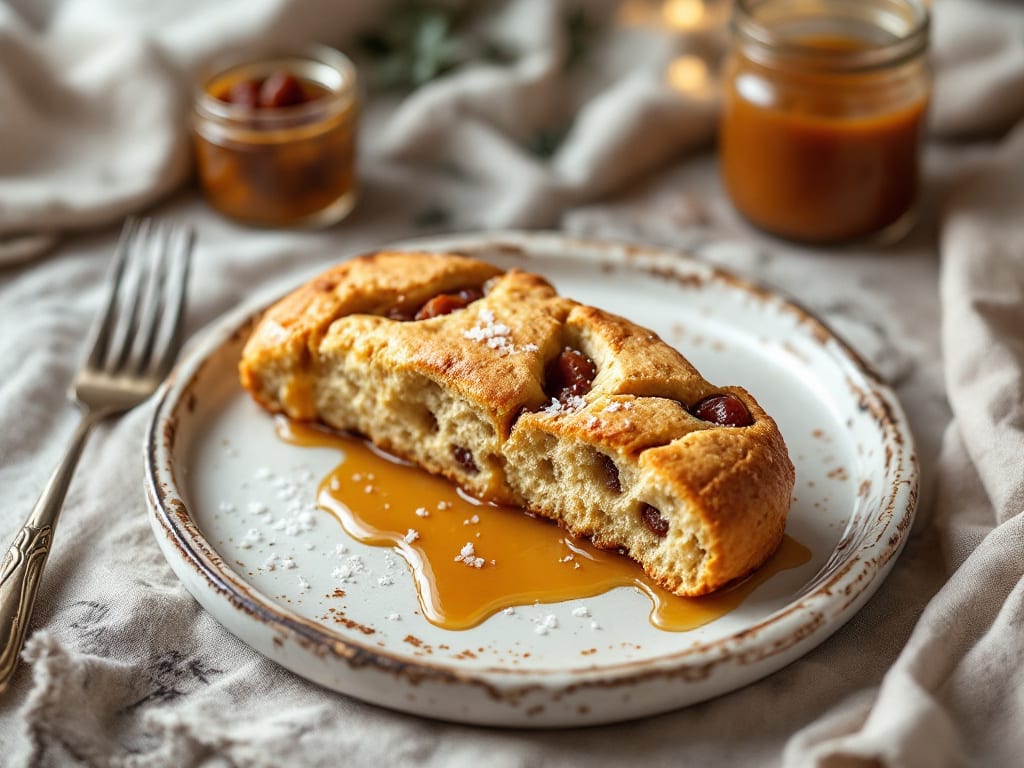 Biscotti al caramello di datteri e sale marino