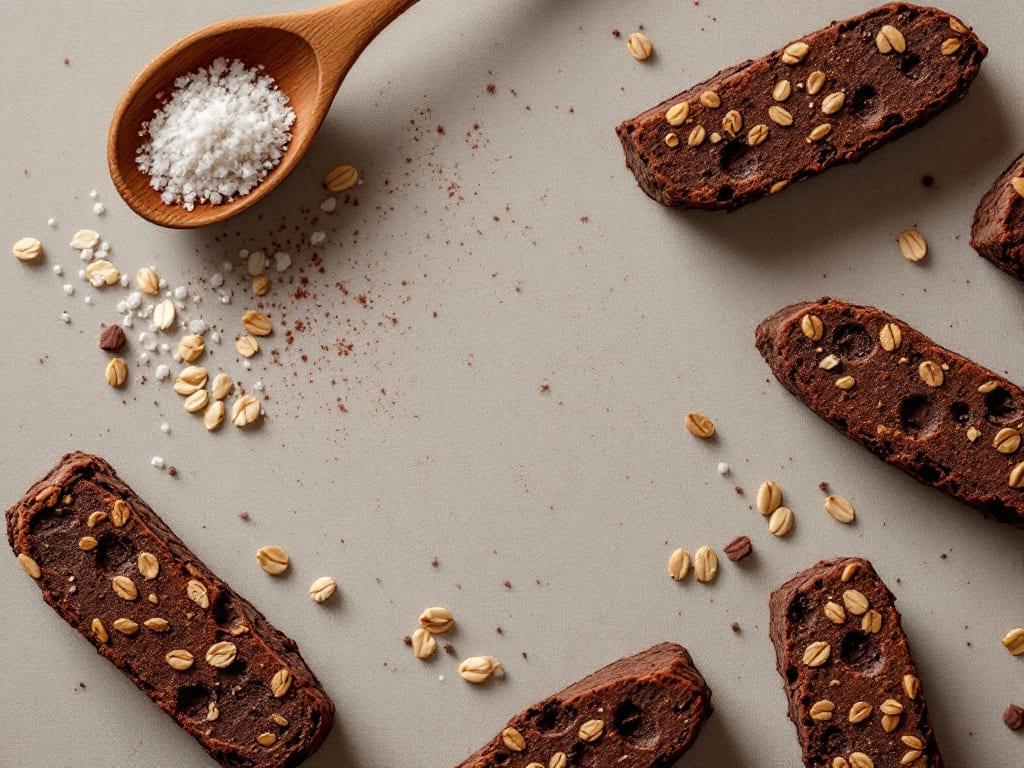 Biscotti al cacao e avena senza glutine